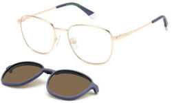 Polaroid PLD 6205/CS LTA/SP 55 Férfi, Női szemüvegkeret (optikai keret) clip-on napszemüveg előtéttel (PLD 6205/CS LTA/SP)