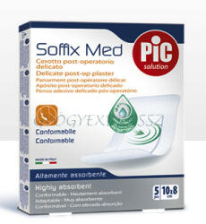 Pic Solution SOFFIX nedvszívó sebtapasz 10 x 8 cm 5 db