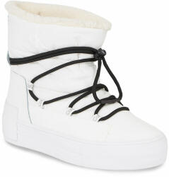 Calvin Klein Jeans Sportcipő Calvin Klein Jeans Bold Vulc Flatf Snow Boot Wn YW0YW01181 Bright White/Black YBR 39 Női