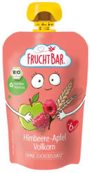 FruchtBar Bio Bébidesszert málnával almával és gabonával 100 g 6 hó+