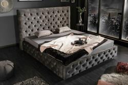 LuxD Design ágy Laney II 160 x 200 cm szürke bársony