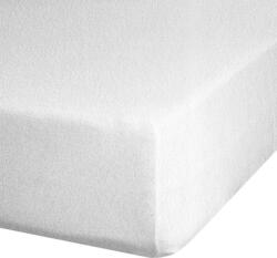 Frottír gumis lepedő Fehér 160x200 cm +20 cm
