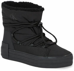Calvin Klein Jeans Sportcipő Calvin Klein Jeans Bold Vulc Flatf Snow Boot Wn YW0YW01181 Triple Black 0GT 39 Női