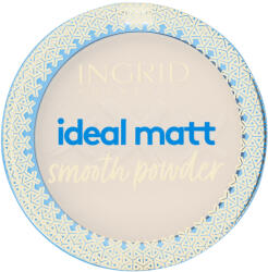 Ingrid Cosmetics Pudra matifianta Ideal Matt Ingrid Cosmetics, 01 Bej deschis, 8 g