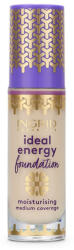 Ingrid Cosmetics Baza de machiaj Ideal Energy Ingrid Cosmetics, 02 Bej deschis, 30 ml