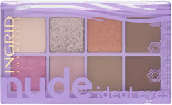 Ingrid Cosmetics Paleta de farduri de pleoape Nude Ideal Eyes Ingrid Cosmetics, 02 Multicolor, 10 g
