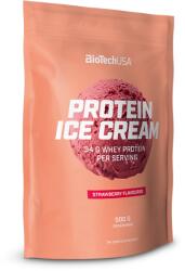 BioTechUSA Protein ice cream cu aroma de capsuni, 500 grame, BioTech USA