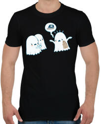printfashion Szellem rémálom - Férfi póló - Fekete (14680771)