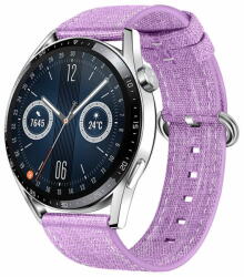  BStrap Denim szíj Huawei Watch GT 42mm, purple