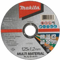 Makita E-10724 Multi Material Vágókorong 125x1, 2x22, 23mm (E-10724)