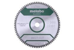 Metabo fűrészlap MultiCutClassic 305x30 Z80 FZ/TZ 5°neg /B (628667000)