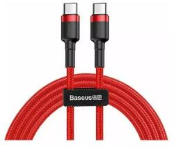 Baseus Cablu de date Baseus Cafule PD 2.0 60W, USB-C la USB-C, 2 metri, 20V, 3A (Rosu)