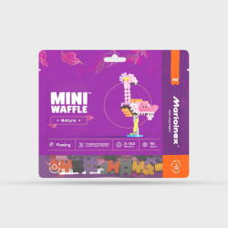 Marioinex Jucarie Marioinex Blocks Mini Waffle Nature - Flamingo 50 pcs (906125)