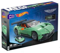 Mega Puzzles Jucarie Mega Bloks Set de constructii Hot Wheels Aston Martin Vulcan kolekcjonerski (HMY97)