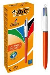 BIC Stilou Bic 4 Colours Original Fine Reîncărcabil/ă 12 Unități 0, 3 mm