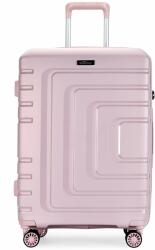 BONTOUR "Charm" 4-kerekes kabinbőrönd, S méretű, Levendula pink