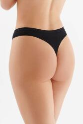 Gabriella String briefs varrásmentes tanga, fekete, S