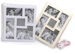 KPH Esküvői fotóalbum 13x18/200 felirattal AMORE fehér