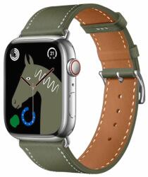 Hoco WA17 Apple Watch 38/40/41/42 mm Bőr Szíj Szürke