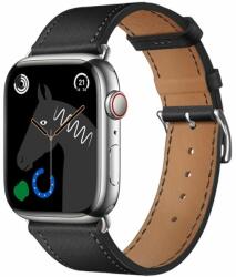 Hoco WA17 Apple Watch 38/40/41/42 mm Bőr Szíj Fekete
