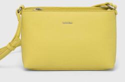 Calvin Klein kézitáska sárga - sárga Univerzális méret - answear - 29 990 Ft