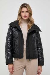 Marella rövid kabát női, fekete, átmeneti, oversize - fekete 38