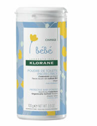 Klorane Bebe Pudra de toaleta protectoare, 100 ml, Klorane Bebe