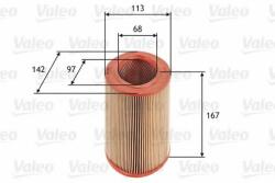 VALEO Filtru aer CITROEN XSARA Estate (N2) (1997 - 2010) VALEO 585623