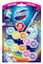 Domestos WC fertőtlenítő, 2 db-os, DOMESTOS "Power 5", unikornis (KHT839)