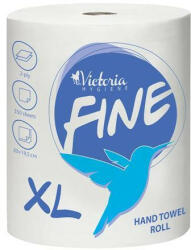 Victoria Hygiene Kéztörlő, tekercses, 2 rétegű, 350 lap, VICTORIA HYGIENE, "Fine XL (KHH355H) - fapadospatron