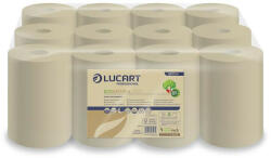 LUCART Kéztörlő, tekercses, 2 rétegű, LUCART "EcoNatural 14 CF", havanna barna (UBC71)