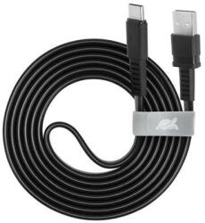 RIVACASE USB kábel, USB-USB-C, 1, 2m, RIVACASE "PS6002", fekete (RUKPS6002B) - fapadospatron
