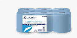 LUCART Kéztörlő, tekercses, 2 rétegű, LUCART "L-One mini Strong Blue 350", kék (UBC74) - fapadospatron