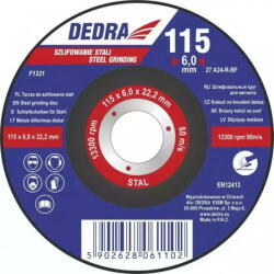 Dedra 115 mm F1321 Disc de taiere