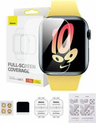 Baseus NanoCrystal Apple Watch S7/S8 Kijelzővédő fólia - 41 mm (2db) (P6001510B201-02)