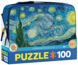 EUROGRAPHICS 9100-1204 - Van Gogh - Starry Night uzsonnás doboz - 100 db-os puzzle