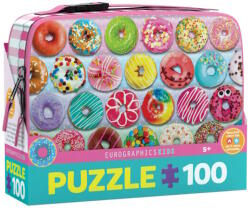 EUROGRAPHICS 9100-5825 - Donuts uzsonnás doboz - 100 db-os puzzle