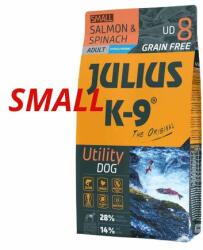 Julius-K9 GF Hypoallergenic Utility Dog Adult Small Salmon & Spinach 10 kg
