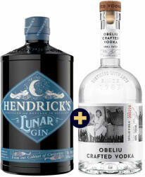 Hendrick's Gin Lunar 43, 4% 0, 7l + Obeliu crafted vodka 0, 7l 40%