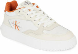 Calvin Klein Sneakers Calvin Klein Jeans Chunky Cupsole Coui Lth Mix YW0YW01171 Bright White/Creamy White/Sun Baked 0LF