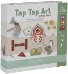 Little Dutch Tap tap art - szögelős játék - Little Farm