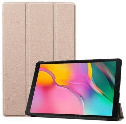 Samsung Tab S9 Plus 12.4 / Tab S10 Plus 12.4 SM-X810 / X816B / X820 / X826B, mappa tok, Trifold, arany - tok-shop