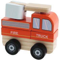 Trefl Montessori tűzoltóautó fa játék - Trefl (61766)