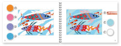 Djeco 8661 Homokkép készítő - Szivárványos halak - Fish rainbows (BO8661)