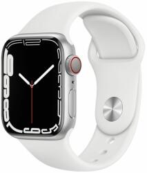 Hoco WA01 Apple Watch 44/45/46/49 mm Szilikon Szíj Fehér