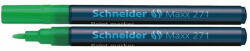Schneider Marker cu vopsea, varf 1-2 mm, verde, SCHNEIDER Maxx 271 (S-127104)
