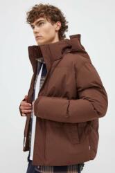 Les Deux rövid kabát férfi, barna, átmeneti - barna L