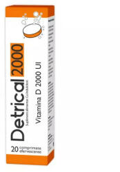 Zdrovit Detrical D3 2000 UI - 20 cpr efervescente