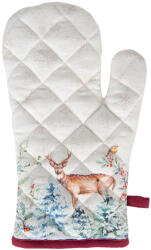 Clayre & Eef Set 2 manusi termorezistente bumbac Forest 18x30 cm (DCH44)