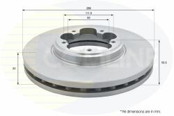 COMLINE Disc frana COMLINE - centralcar - 235,11 RON